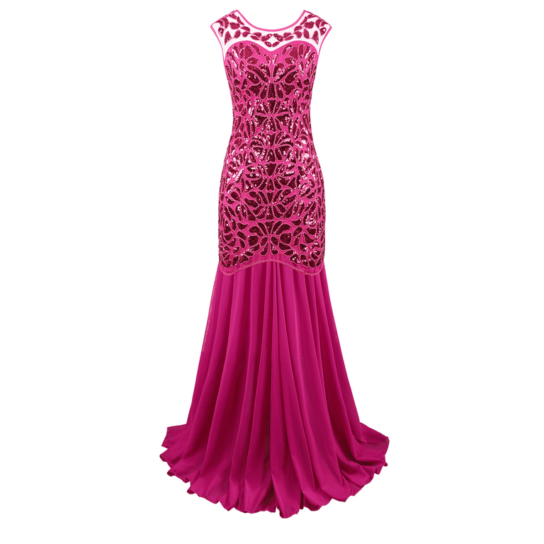 Sexy O-neck Long Sleeve Vintage Sequin Evening Dress Sexy O-neck Long Sleeve Vintage Sequin Evening Dress