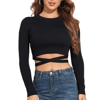 Tie Front Crop Top