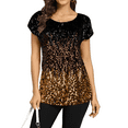 thumbnail image 1 of PrettyGuide Women's Sequin Top Shimmer Glitter Loose Bat Sleeve Party Tunic Tops, Medium, 1 of 7