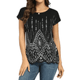 thumbnail image 1 of PrettyGuide Women's Sequin Top Shimmer Glitter Loose Bat Sleeve Party Tunic Tops, 1 of 7