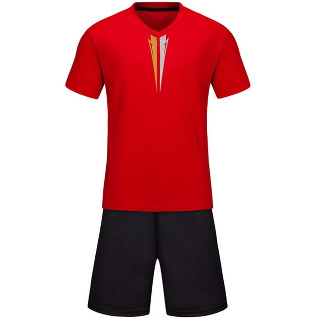 Prettycamp Soccer Jerseys for Boys Soccer Jersey Kids Youth Football