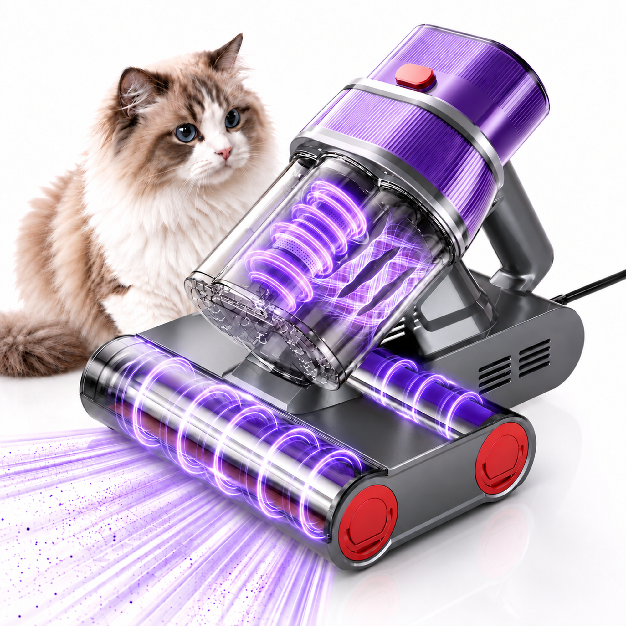 Prettycare Mattress Vacuum Bed Vacuum Cleaner UV C Light Hyper Helix Motor 16Kpa Strong Suction 33000 RPM Min Tapping HEPA Filter 149 Heat Ultrasonic: Key Details Before Checkout
