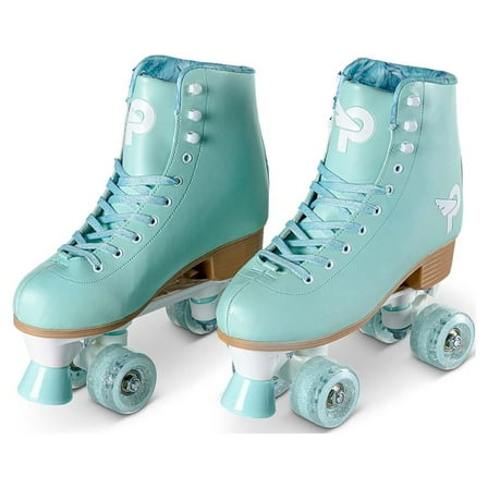 Prettyfly Retro Quad Adult Skates - Pastel Blue (Size 9), One Pair, Skates for Women