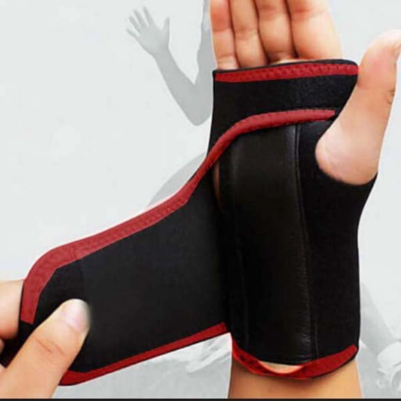 Prettyui 1PC Carpal Tunnel Hand Wrist Support Brace Useful Splint Sprains Arthritis Band Belt