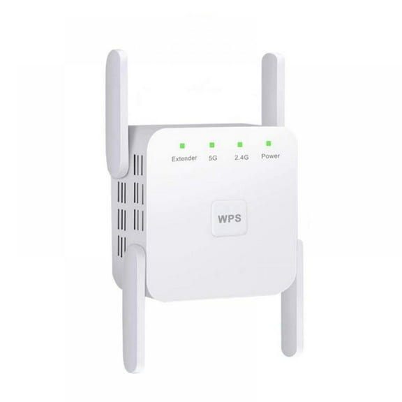 Prettyui 5G 1200Mbps Remote Wireless WiFi Repeater Extender