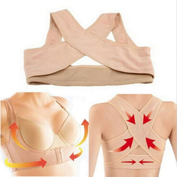 Prettyui Back Support Belt, Corset Shapewear, Women, 85% Nylon, 15% Polyester, Size S-XXL