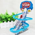thumbnail image 1 of Prettyui Children Climb Stairs Toy Railcar Boys And Girls Electric Train Roller Coaster Set, Little Penguins Climb The Stairs, 1 of 3