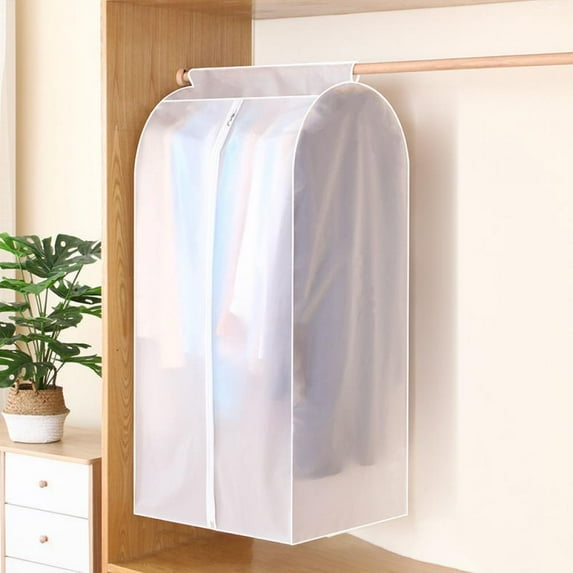 Prettyui Clothes Hanging Dust Cover Dress Jacket Suit Transparent Storage Bag Storage Box Storage Cabinet Clothes Clothes Hanging Dust Cover