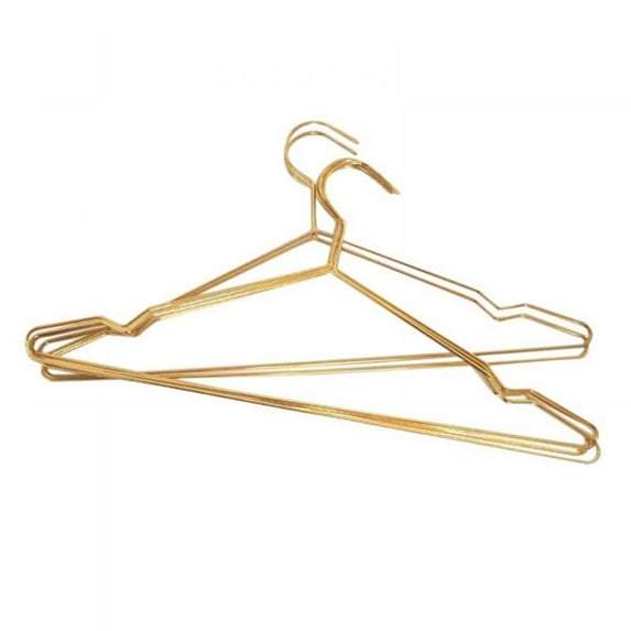 Prettyui Hangers 10 Pack - Extra Strong to Hold Heavy Coat and Jacket - Non-Slip & Space Saving Design Excellent for Men and Women Clothes