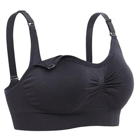 Prettyui Nursing Bras Maternity Breastfeeding Intimates Seamless Wire-Free