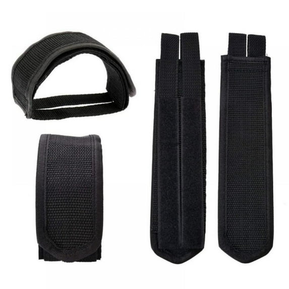 Prettyui Nylon Bicycle Pedal Belt With Bicycle Toe Clip - Black Single