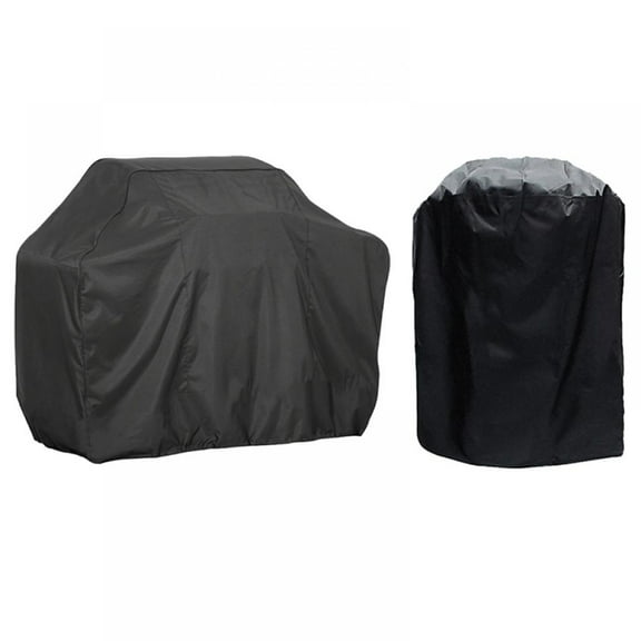 Prettyui Outdoor BBQ Gas Grill Cover UV Block Barbecue Waterproof Heavy Duty Protection