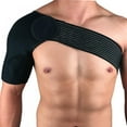 thumbnail image 1 of Prettyui Single Shoulder Support Wrap Adjustable Compression Brace Sleeve Pad Fitness Sportswear, 1 of 6