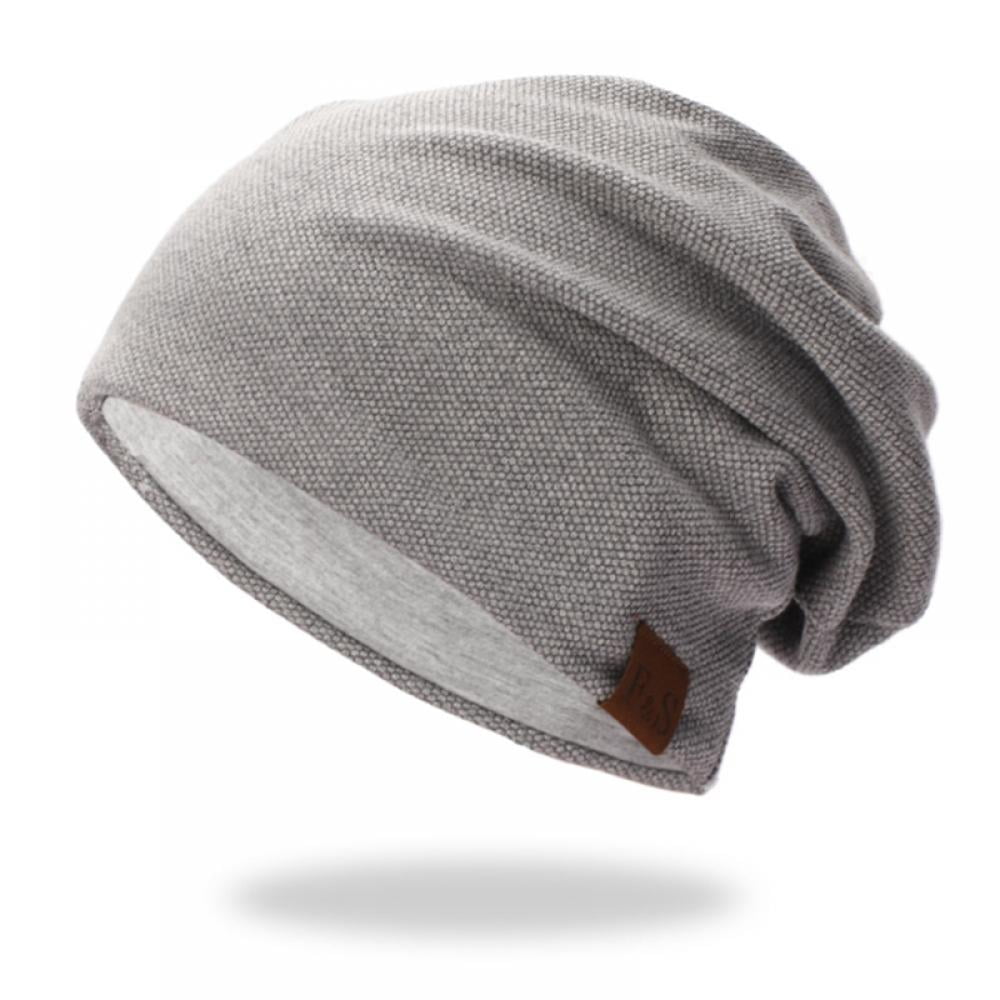 Yaateeh Transgender Pride Flag Slouchy Beanie - Oversize Knit Hat For Men & Women, Thin Stretch Fit