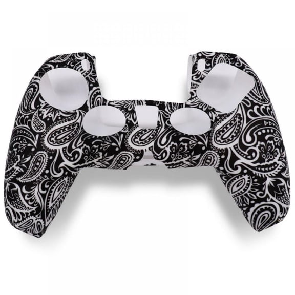 Prettyui Soft Silicone Protective Case Cover for PS5 Controller Gamepad Protective Cover for PS5 Handle Joystick Protector Game Accessories