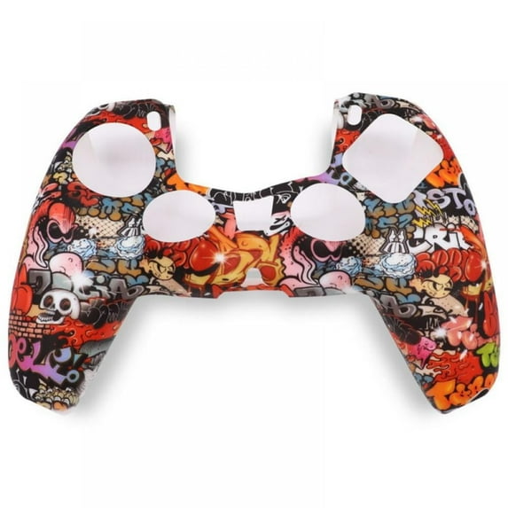 Prettyui Soft Silicone Protective Case Cover for PS5 Controller, Multicolor