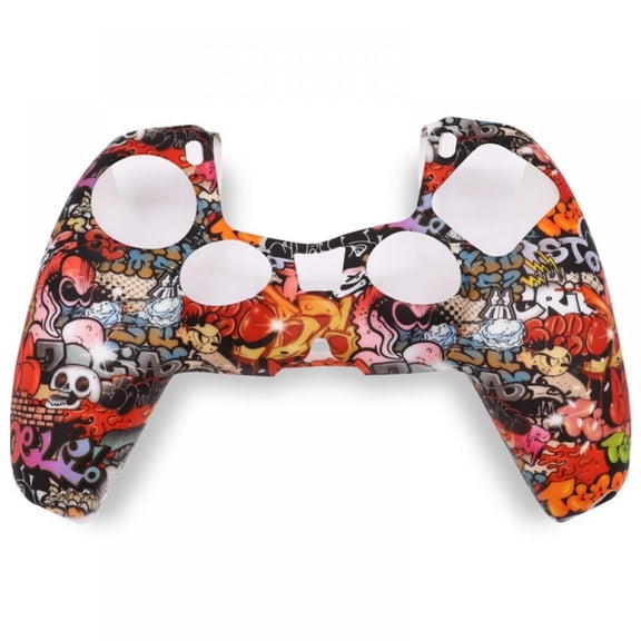 Prettyui Soft Silicone Protective Case Cover for PS5 Controller, Multicolor
