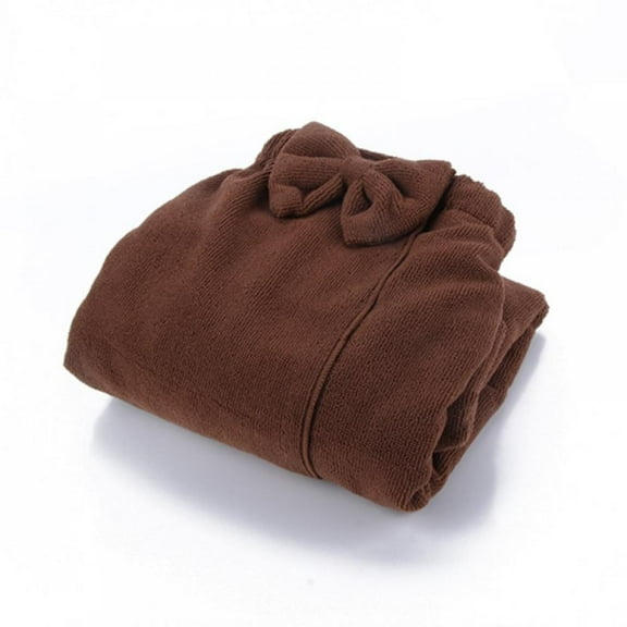 Prettyui Women Sexy Microfiber Super Absorbent Bath Towel Coffee