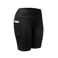 thumbnail image 1 of Prettyui Womens Active Shorts - High Waist Quick Dry Elastic Short Leggings Breathable Tight Stretchy Solid Compression Sportswear Fitness, 1 of 2