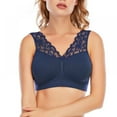 thumbnail image 1 of PrettyuiPlus Size M-3XL Women Push Up Padded Bra Sexy Deep V Neck Brassiere Wirefree Bralette Sport Bra, 1 of 8