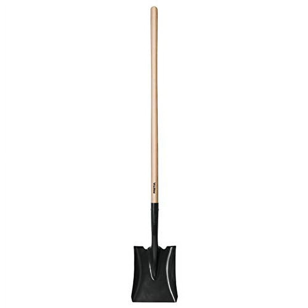"Pretul PCD-L - 44", Long Wood Handle Square Point Shovel