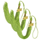 Pretxorve Academic Grade Graduation Tassels with 2025 Gold Pendants Graduation Grade Tassels