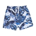 thumbnail image 1 of Pretxorve Boys Swimsuit Bottoms Print Casual Sporty Cut for Beach Outdoor Leisure Scene Swimwear, 1 of 4
