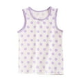 thumbnail image 1 of Pretxorve Kids Girls Spaghetti Strap Tank Top Summer Floral Print Layering Tanks Sizes 3-11Y, 1 of 3