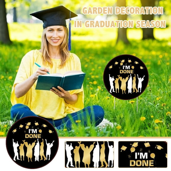 Pretxorve Graduation Field Sign Post Decoration 2025 - Congratulations on Graduation