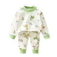 thumbnail image 1 of Pretxorve Kids Boys Long Sleeve Set Printed Light Summer Fall Sleep Outfits Sizes 6M-16Y, 1 of 3