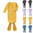 thumbnail image 1 of Pretxorve Toddler Girls Boys Romper Long Sleeve Newborn Fall Swaddle Sleep Sack Long Leg Jumpsuit Sizes 0-6M, 1 of 5