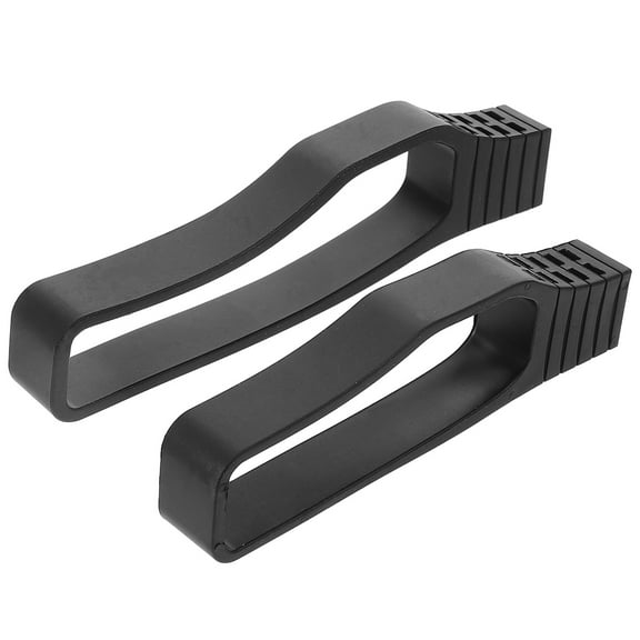 Pretyzoom 1 Pair Bike Chains Guard Chain Protector Mountain Bike Rubber Black for Enthusiasts