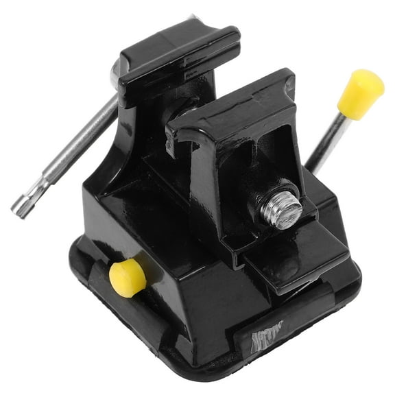 Pretyzoom Woodworking Vice Bench Vise Metal Black Craftsmen General Purpose Work 1 Pc