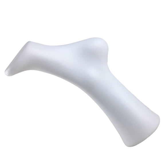 Pretyzoom Plastic Shoes Model Shoes Foot Model White 1 Pc