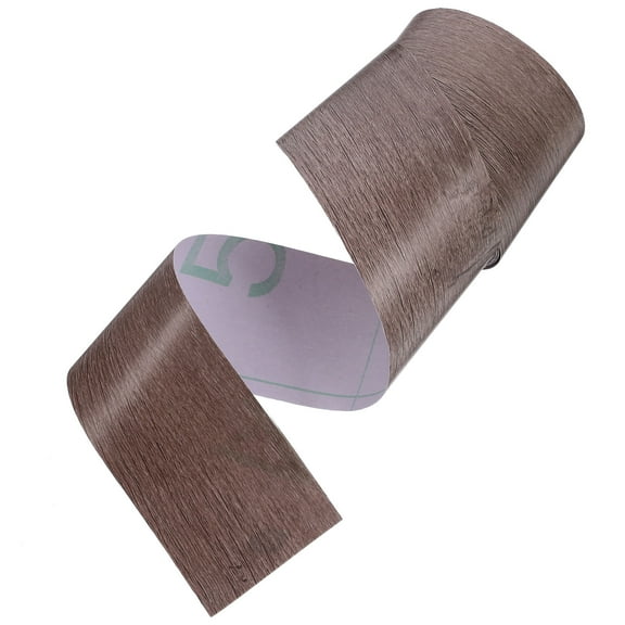 Pretyzoom Coffee Wood Grain Trim Molding Easy Install for Wall Skirting Decor Indoor Outdoor Use