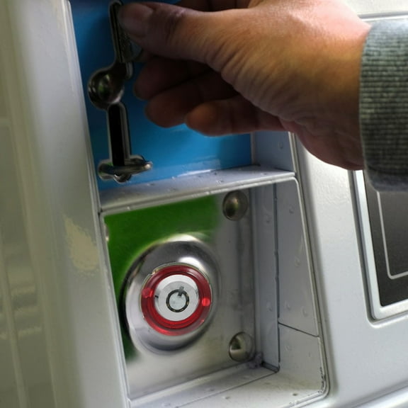 Pretyzoom 1Set Vending Machine Lock with Key Tubular Cam Lock for Soda Vendor Replacement and Security