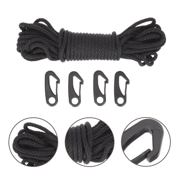Pretyzoom 1 Set of Flagpole and Flag Rope Accessories with Lifting Capability for Poles