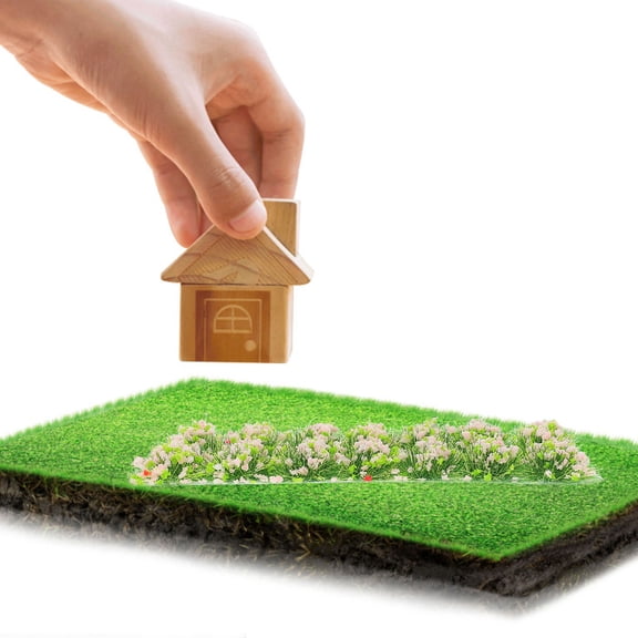 Pretyzoom Colored Micro Landscape Ornament Resin Static Flower Cluster Multi for Decoration
