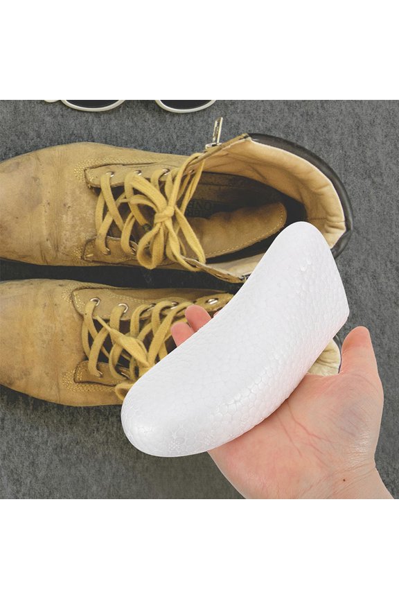 10 Pairs Shoe Inserts Platforms White Foam Boot Fillers to Keep Shape