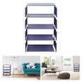 thumbnail image 1 of Pretyzoom Stainless Steel Shoes Shelf, Blue, 5-Layer, Multi-Purpose Household, 1 of 8