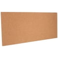 thumbnail image 1 of Pretyzoom Office Memo Board Brown Cork Bulletin Board for Wall Photo Message Note Display, 1 of 5