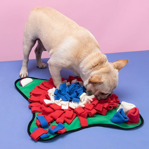 Pretyzoom 1Pack Feeding Game Sniff Mat Multi Foraging Skills Improvement Stress Reduction