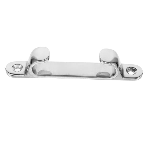 Pretyzoom Sturdy Metal Boat Cleat for Dock Rope Fixing Rustproof Stainless Steel Marine Accessories