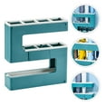 thumbnail image 1 of Pretyzoom 1Pcs Umbrella Storage Racks Green Plastic Wall-mounted Holder for Homeowners, 1 of 8