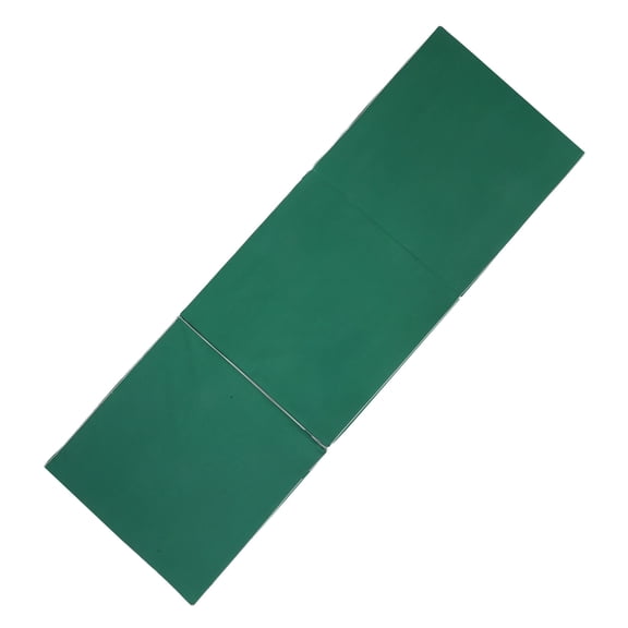 Pretyzoom 1Pc Green 3 Fold Home Exercise Mat Premium Oxford Cloth Gymnastic Cushion