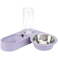 thumbnail image 1 of Pretyzoom Small Bowl with Upper and Lower Split Design, Plastic Pet Feeding Dish for Small Dogs, 1 of 4