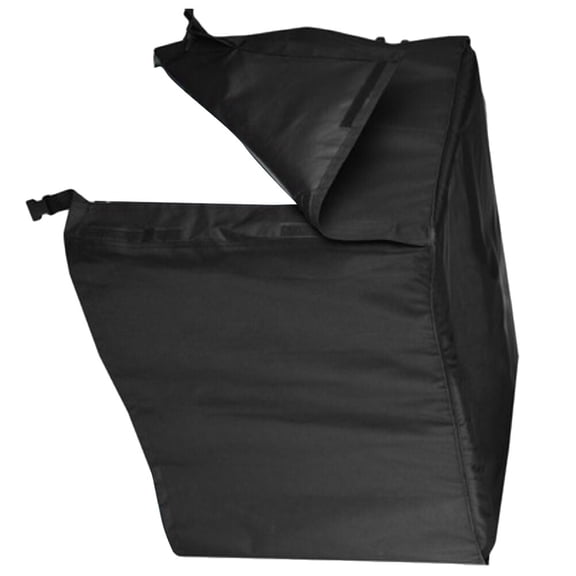 Pretyzoom 1Pc Premium Polyester and PVC Generator Cover Waterproof Universal Black