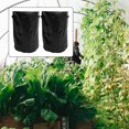 thumbnail image 1 of Pretyzoom 2Pcs 10 Gallon Black Potato Growing Containers Breathable Plant Grow Pouches, 1 of 8