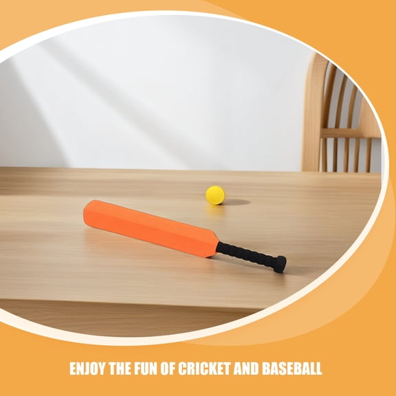 Pretyzoom 2 Set Child Sports Stick With Orange EVA For Outdoor Activities Parent-Child Interaction