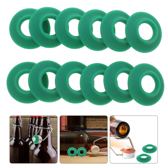 Pretyzoom 20Pcs Sealing Ring Replacement For Water Bottles With Silicone Material And Airtight Function